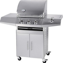 Edelstahl-Gasgrill BBQ mit Seitenbrenner (WSH-BA02)